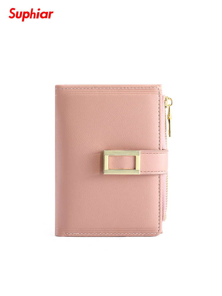 Rusia wb crossover ozon estuche para tarjetas explosivas cerradura cremallera almacenamiento multifuncional cambio corto billetera para mujer