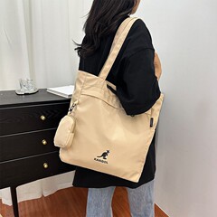 【メーカー直販】2025年新作 クロスボーダー 大容量トートバッグ 韓国風ファッション カンガルー型ショルダーバッグ 卸売