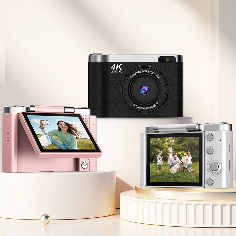 Digital camera for students, CCD variants, 32GB option, black/white/pink
