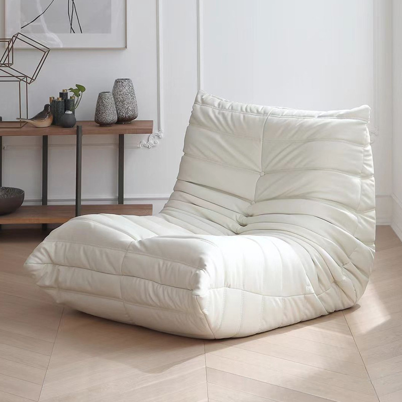 Sofá de compresión de oruga sofá de sillón sofá sin marco sofá de compresión de vacío de esponja completa para una persona