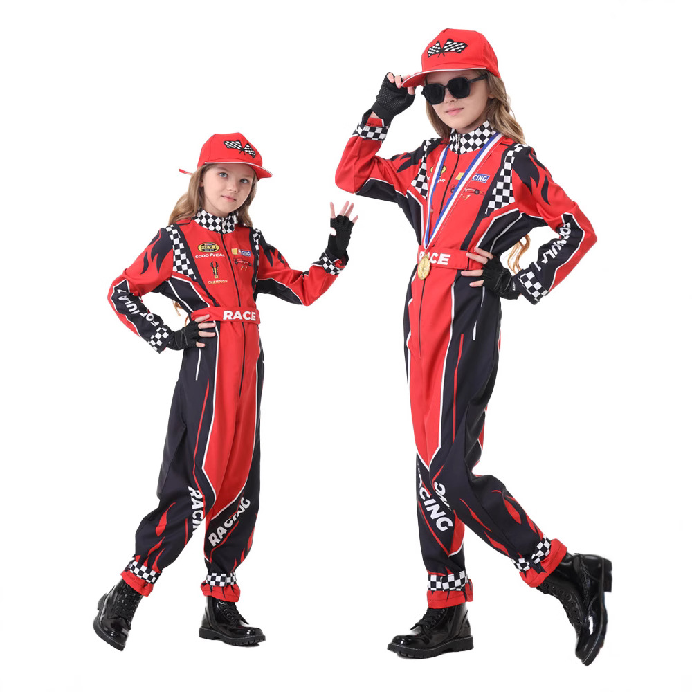 Racing Suit Racing Suit Cosplay Costume Off-Road Vehicle Kart Outdoor Activity Atv Jumpsuit