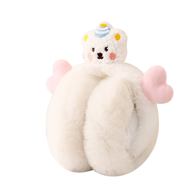 Cartoon cute windproof keep warm high quality foldable headphones for elementary school students