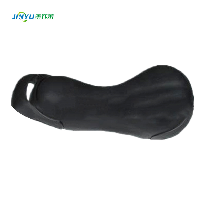 山东聚氨酯健身器材配件PU发泡自结皮座鞍 户外骑行坐垫