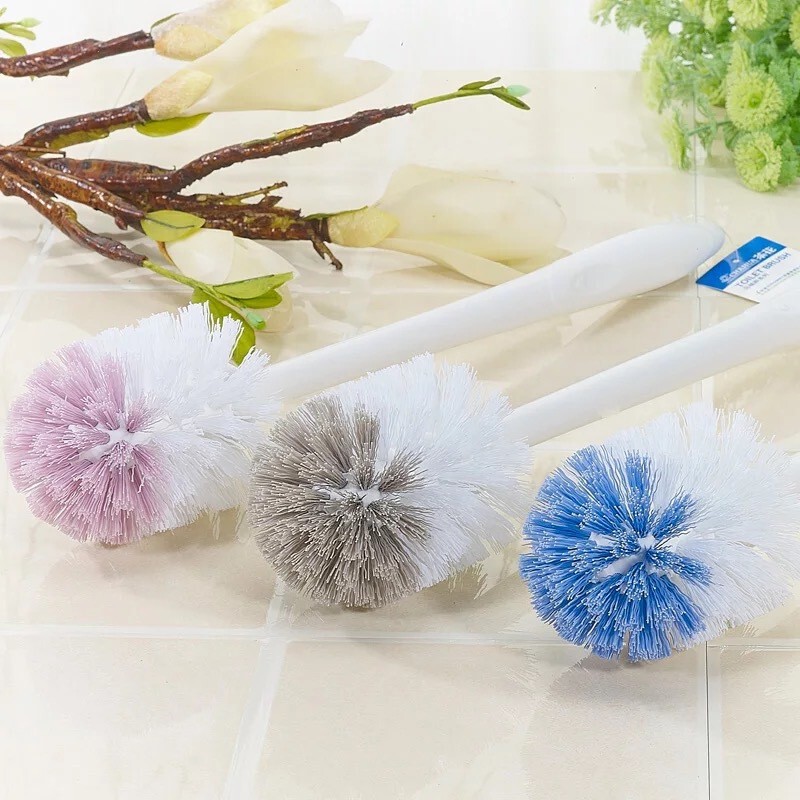 Camellia Ball-Shaped Toilet Brush for Cleaning the Toilet Seat, No-Drill Cleaning Brush for Toilet Bowl Camellia Ball-Shaped Toilet Brush for Cleaning the Toilet Seat, No-Drill Cleaning Brush for Toilet Bowl
