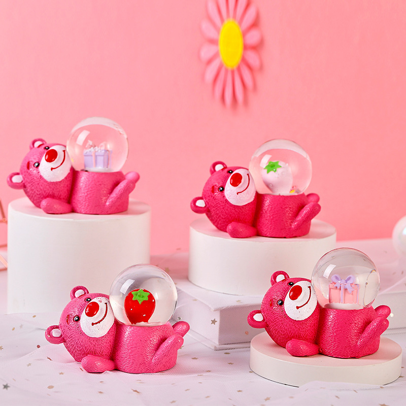 배가 큰 딸기곰