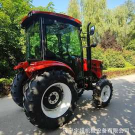 RDW-704出口机型四轮拖拉机 全新轮式东方红扬动四驱拖拉机图片