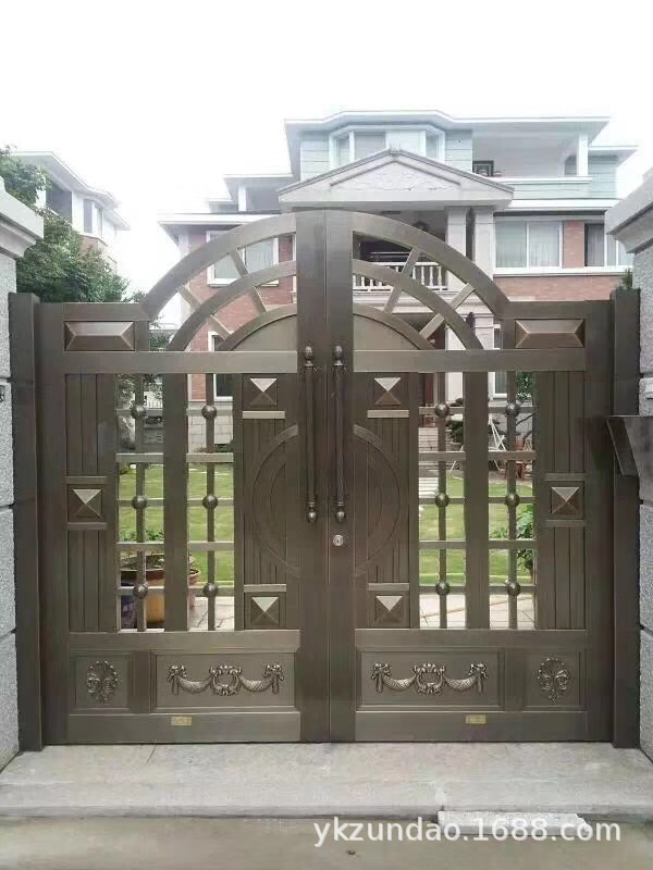 别墅庭院铜门