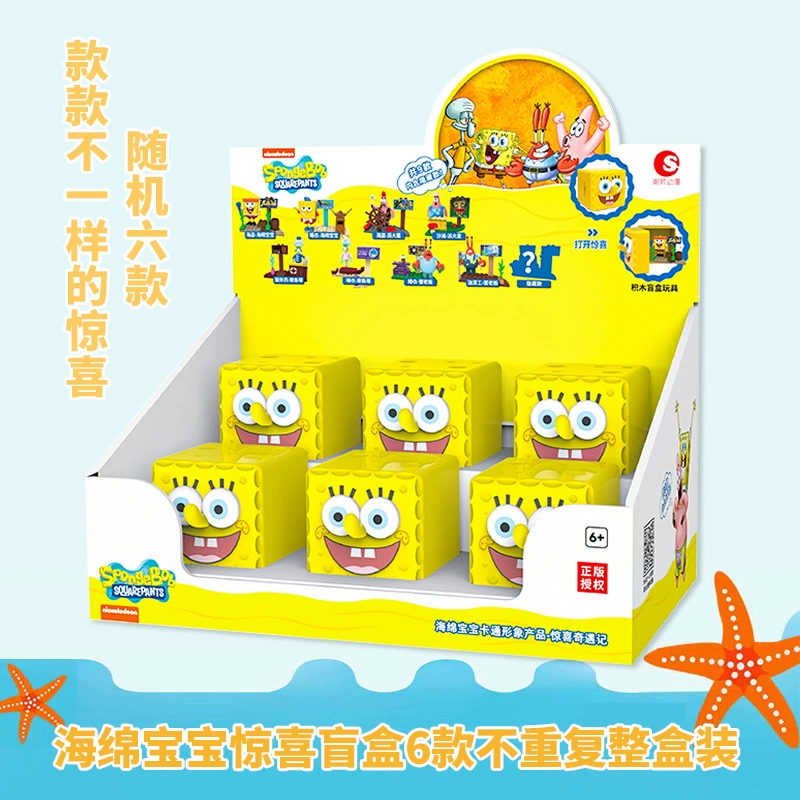 Фигура из закрытой коробки (Hello Kitty) сюрприз мини-сцены куклы, набор из 6 коллекционных игрушек