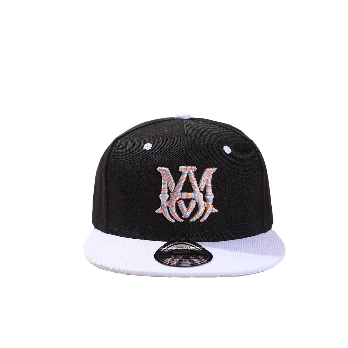 Sombreros transfronterizos Europeos y estadounidenses bordados estereoscópicos bordados ping-pong sombrero snapback sombrero de béisbol acrílico logotipo personalizado