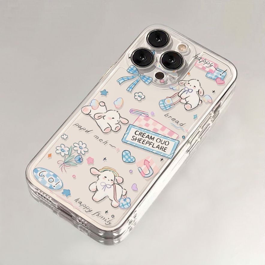 Cute Sheep Phone Case For Apple Iphone Models Protective Cover_voghion.com