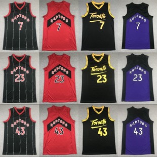 Raptors Jersey 21 City Award Edition 7#23#43# Embroidered Basketball Suit basketball jersey