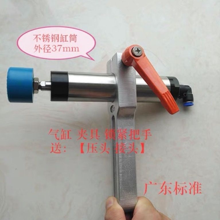 32*80/100单作用压料气缸 双头锯组角机断桥铝设备配件不锈钢气缸