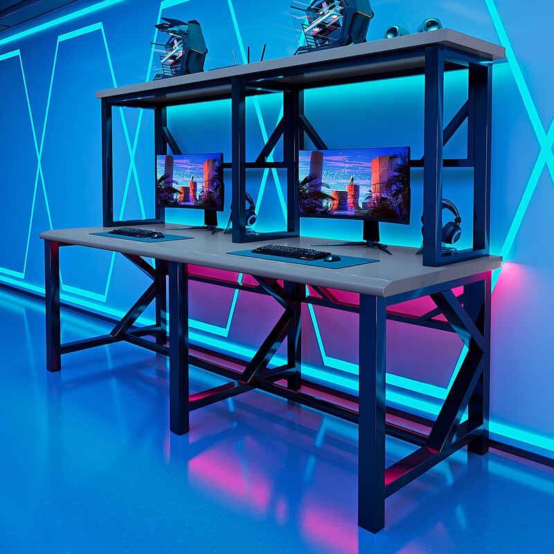 E-Sports Duckbill Desktop Internet Cafe Table Thickened Hotel Home Desktop Gaming Computer Table Internet Cafe Table and Chair Competition Table E-Sports Duckbill Desktop Internet Cafe Table Thickened Hotel Home Desktop Gaming Computer Table Internet Cafe Table and Chair Competition Table