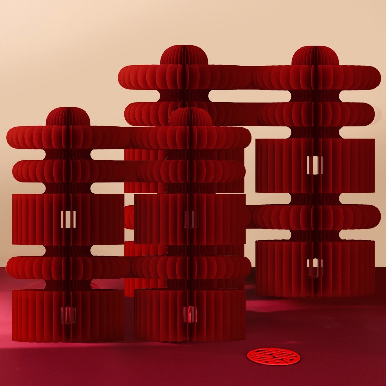 Compromiso panal tridimensional decoración de la boda decoración de la habitación de la boda decoración del banquete de boda Boda boda suministros especiales de la boda