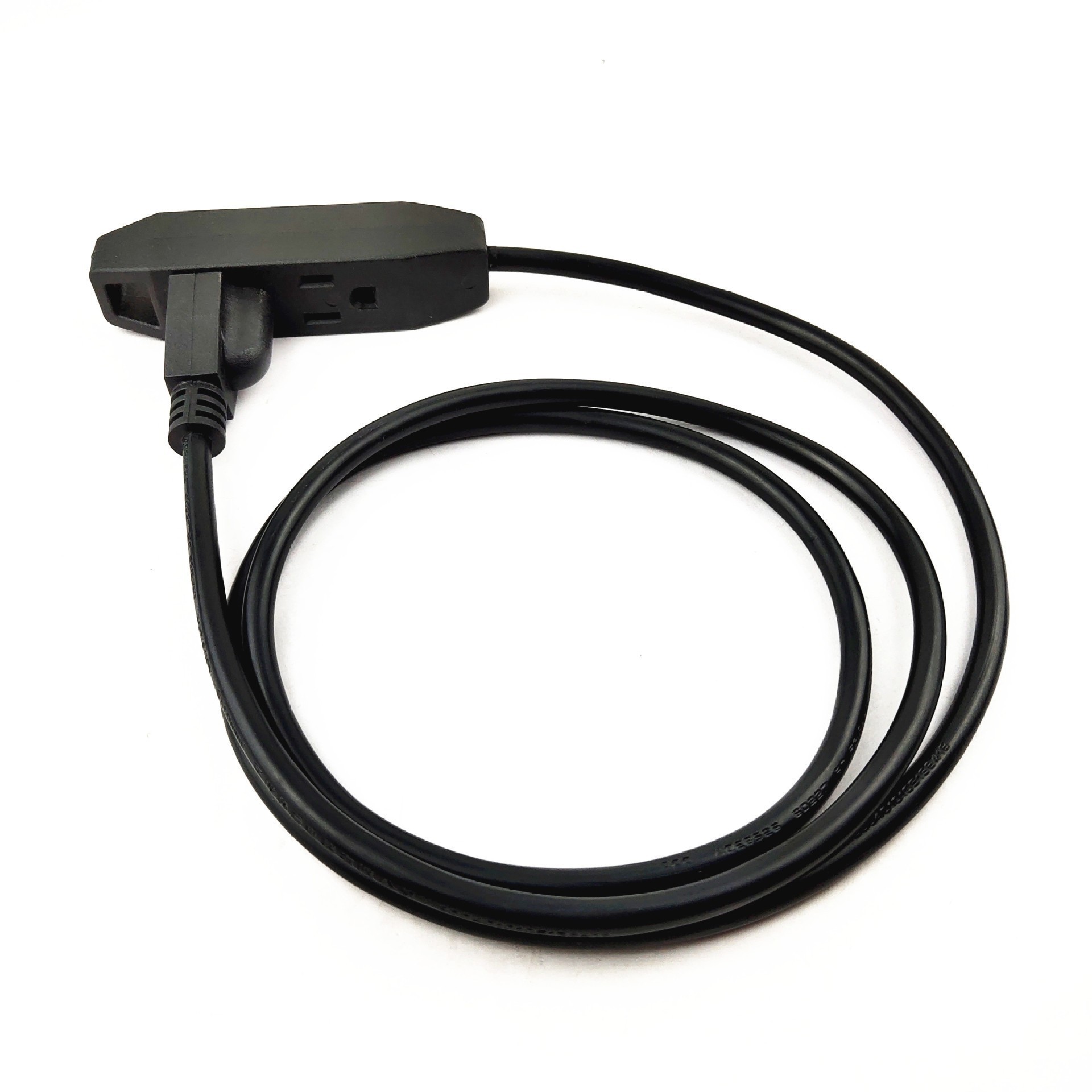 美国美规美标美式纯铜三插9孔一次成型防摔AC 电源插座延长拖线板