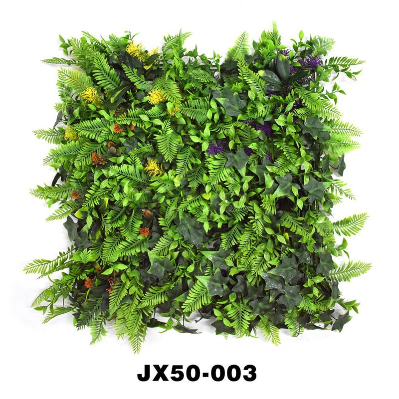 批发50*50绿植墙仿真植物草坪墙面装饰背景花墙塑料人造假草皮|undefined