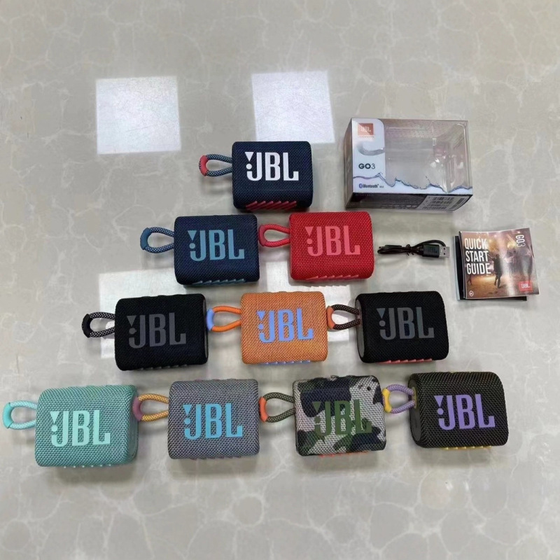 JB 人気の GO3 ゴールドレンガ第三世代ワイヤレス Bluetooth スピーカーミニ屋外ポータブルスポーツランニング小型スピーカー|undefined