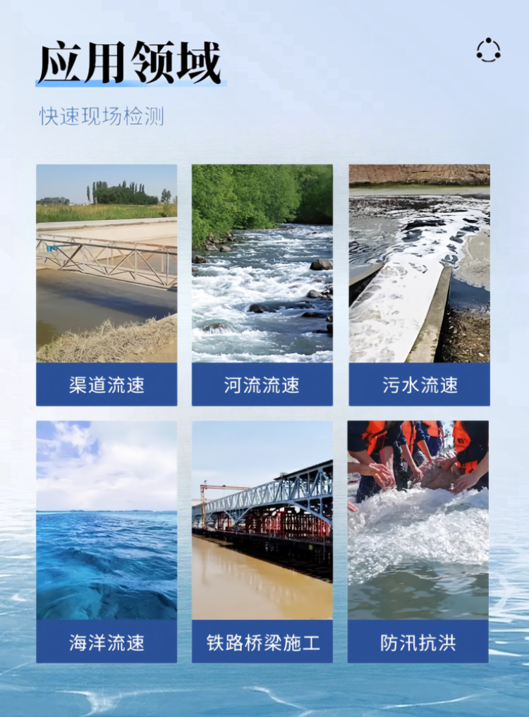 Non-contact Handheld Velocimeter Portable Radar Radio Wave Velocimeter Ming Channel River Flow Velocimeter Measurement