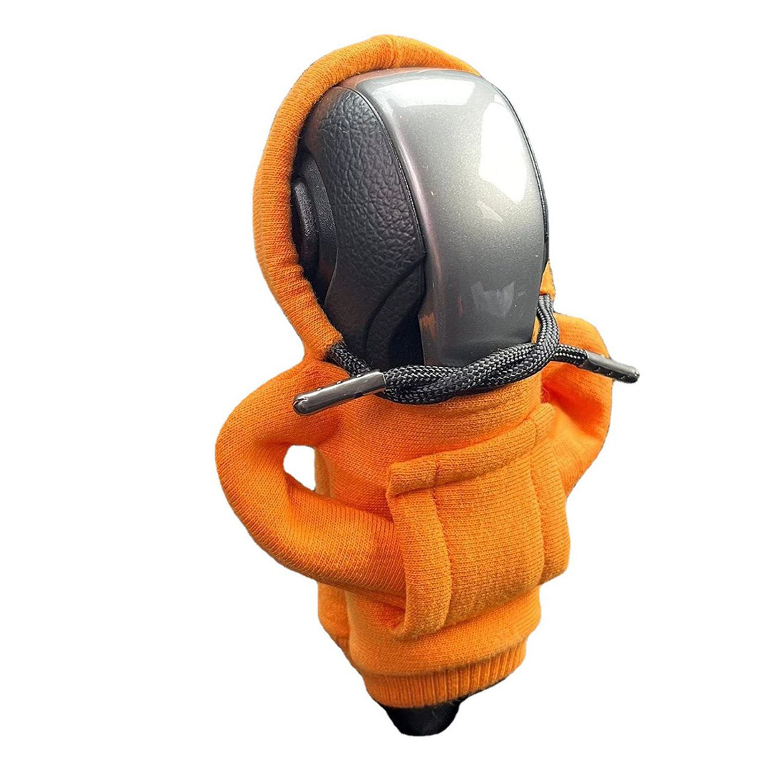 Cubierta de manija de automóvil transfronteriza decoración creativa lindo chaqueta con capuchón protector manija decoración automática juegos de adornos