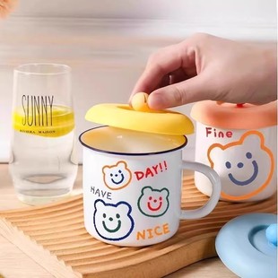 Internet Red Silicone Cup Lid Dustproof and Insect Proof Cup Lid Round Cute Cup Lid Universal Mug Covered Lid Tea Cup Lid