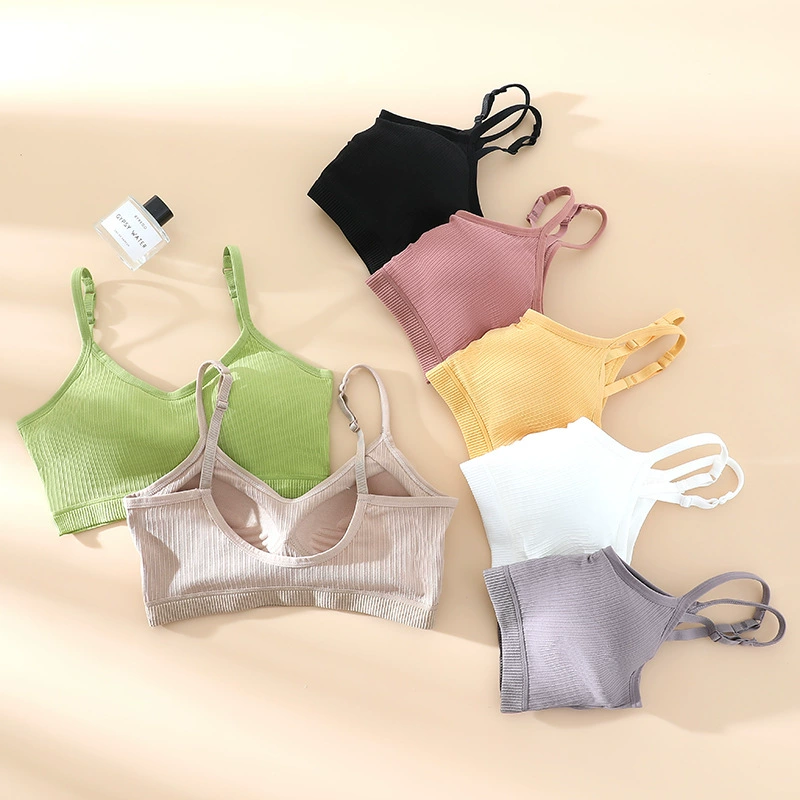 心盼 Tube top, push up bra, wireless bra, protective underware, clips included, lifting effect
