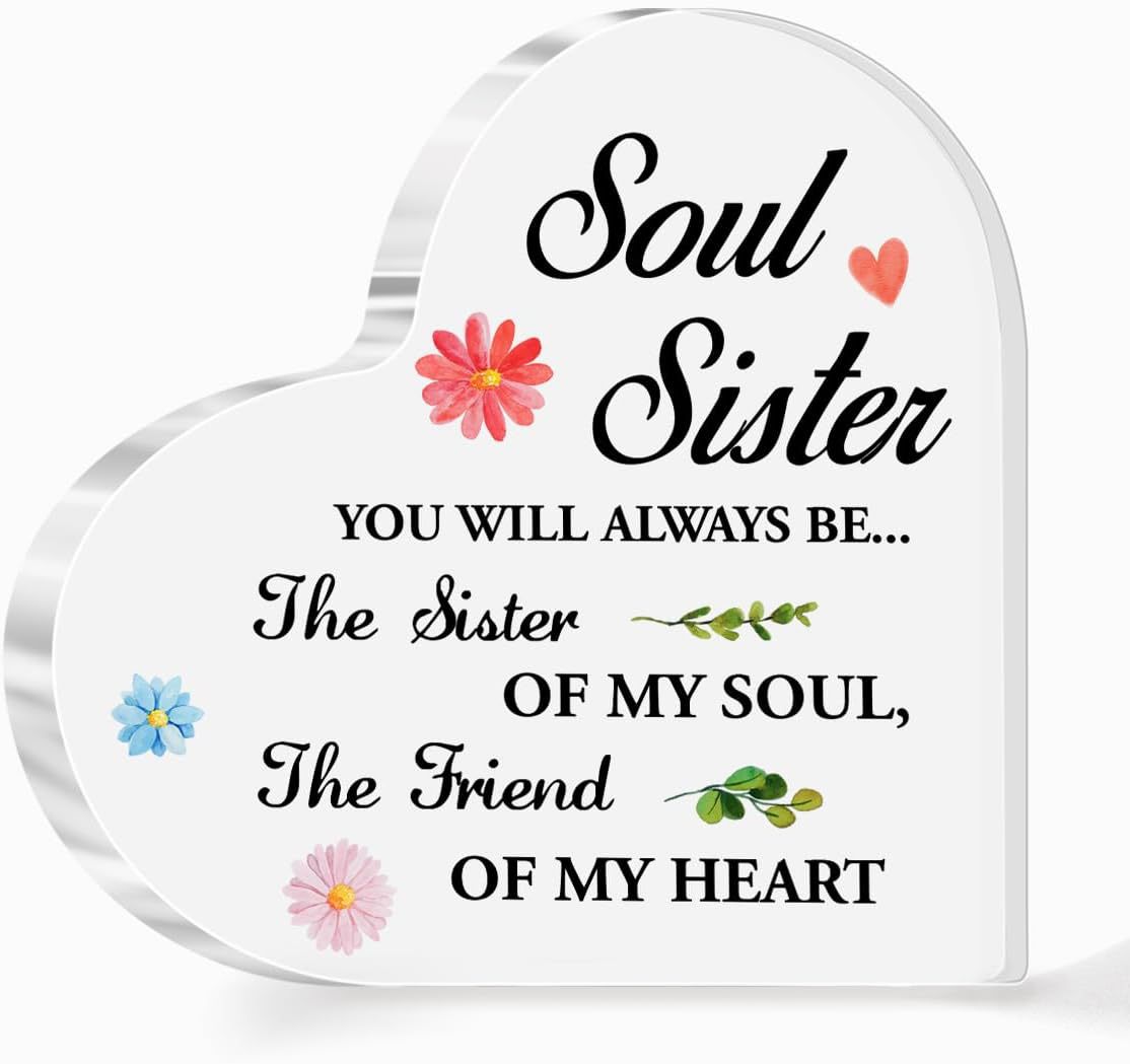 Soul Sister Gifts for Women Birthday Christmas,Soul Sister O