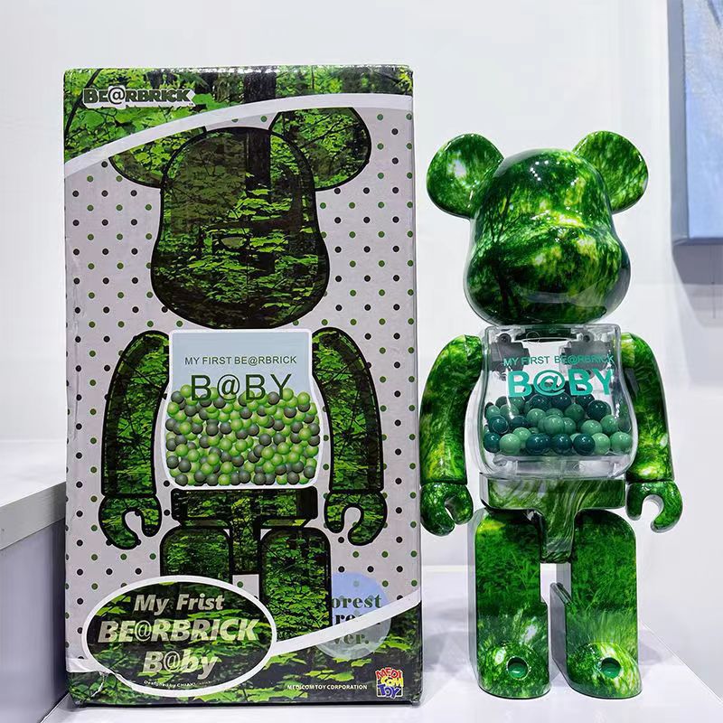 ビーアbrick400% 暴力熊積み木熊関節響網紅潮流公仔置物プレゼント卸売り代発