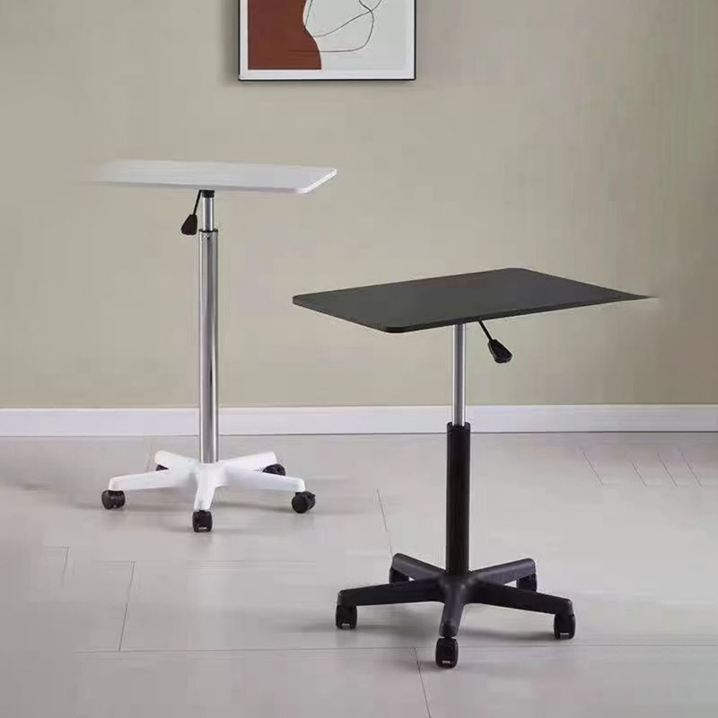 Mobile Lifting Table with Wheels, Small Bedside Standing Laptop Live Streaming Workbench Desk Mobile Lifting Table with Wheels, Small Bedside Standing Laptop Live Streaming Workbench Desk