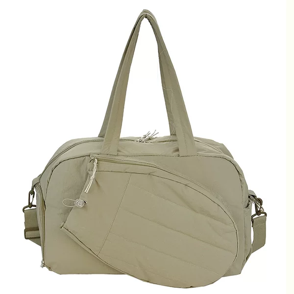 Trendy Tennis Bag, Pickleball Racket Bag, Sports Fitness Handbag, Large Capacity Badminton Bag, Tote Bag, Shoulder Bag