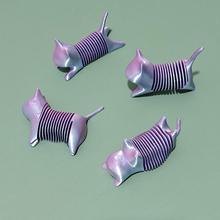 3D打印爆款超可爱弹簧猫超解压创意玩具手办儿童礼物车载摆件