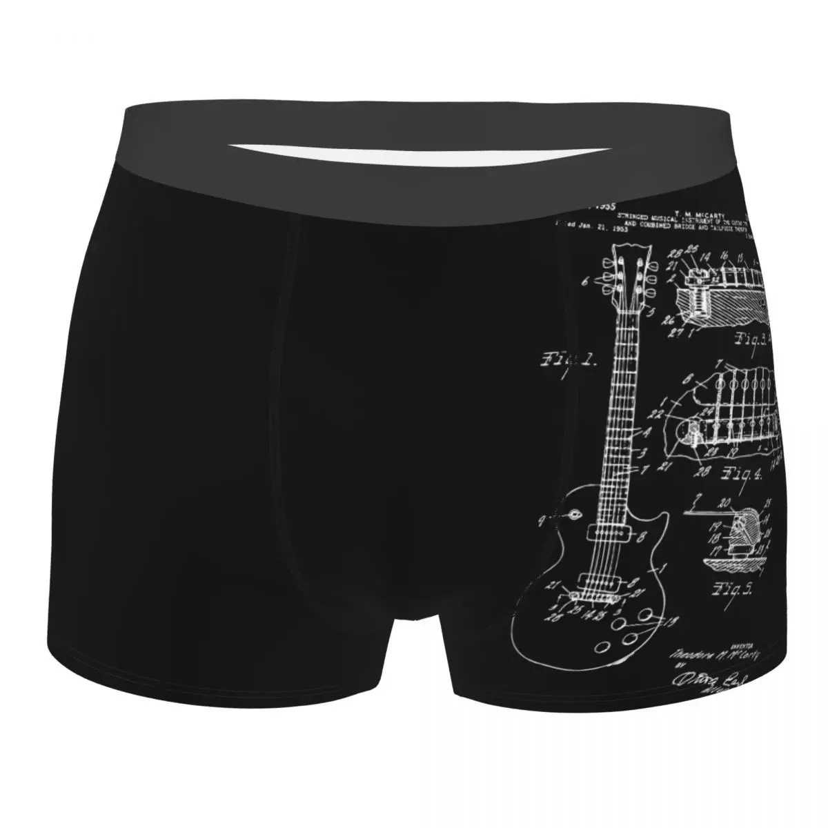 Teclas de piano transfronterizas impresas 3D pantalones cortos de casa para hombres estampados calzoncillos bóxer transpirables casuales para hombres MP01