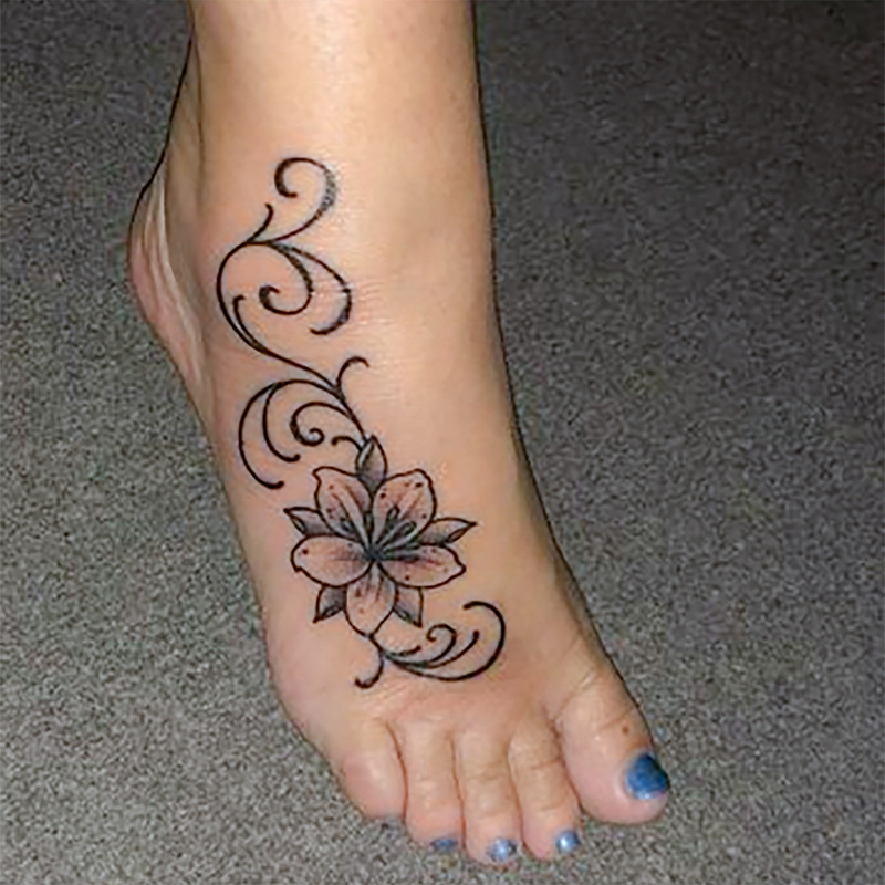 Cross-Border Dark Floral Tattoo Stickers, Semi-Permanent Herbal Tattoo Stickers for European and American Hot Girls, Arm and Leg Tattoo Stickers in Stock Cross-Border Dark Floral Tattoo Stickers, Semi-Permanent Herbal Tattoo Stickers for European and American Hot Girls, Arm and Leg Tattoo Stickers in Stock
