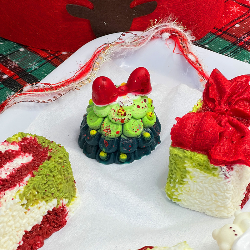 Navidad pellizco pellizco viejo muñeco de nieve sensación de barro alce descompresión juguetes de alto valor regalo rebote de grado alimenticio