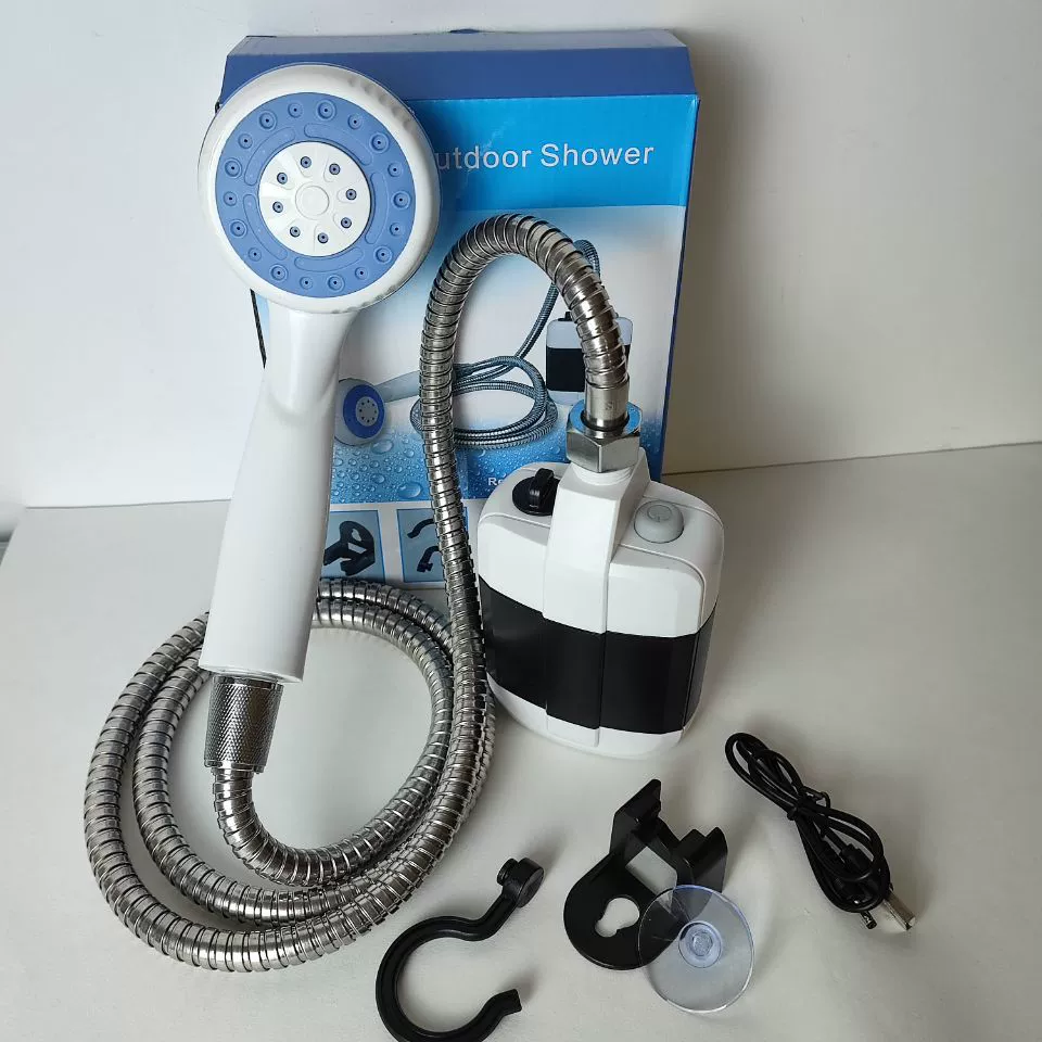 Сельский простой банный артефакт Аренда общежития Электрический душевой костюм душевой инструмент USB перезаряжаемый