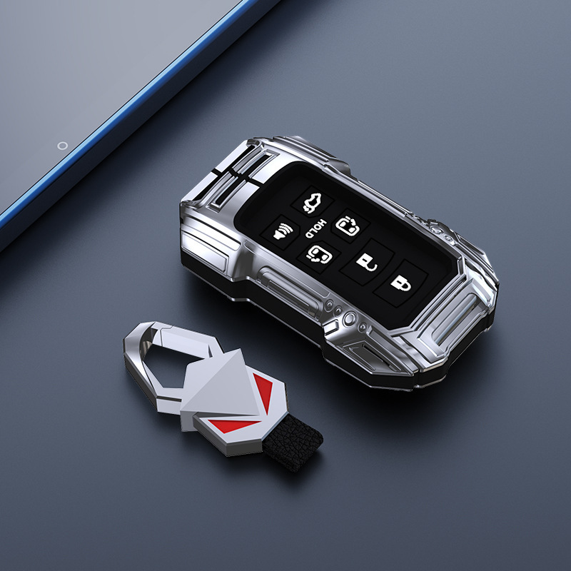 스페이스 실버 + [레드 아이 버튼] (U 스타일)