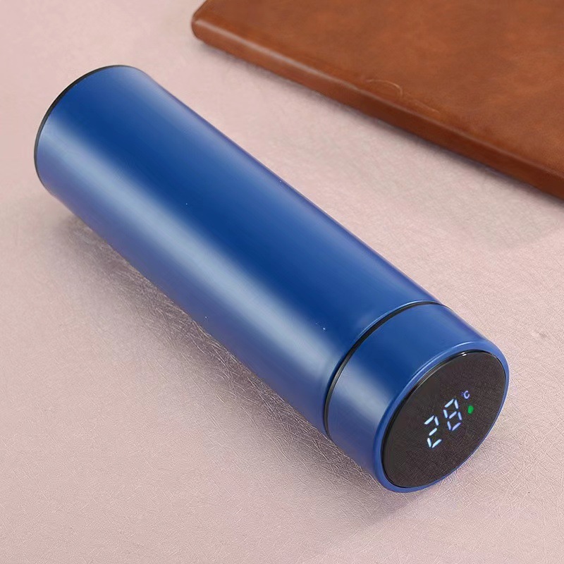 304 Temperatura de acero inoxidable taza recta de vacío taza de vacío inteligente taza de temperatura de publicidad de negocios taza de regalo al por mayor personalización
