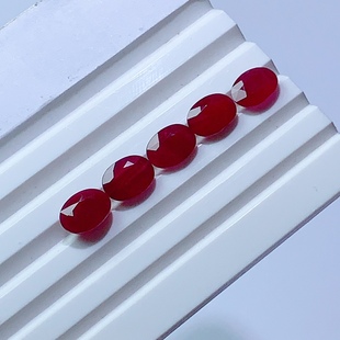 Wholesale natural pigeon hemoglobin bare stone ring surface stone can do jewelry ring earrings and so on