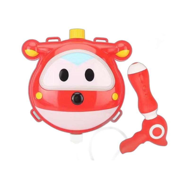 Pistola de agua para niños juguete mochila pistola de agua lucha artefacto masculino y femenino niños pull-out pistola de agua juego juguete