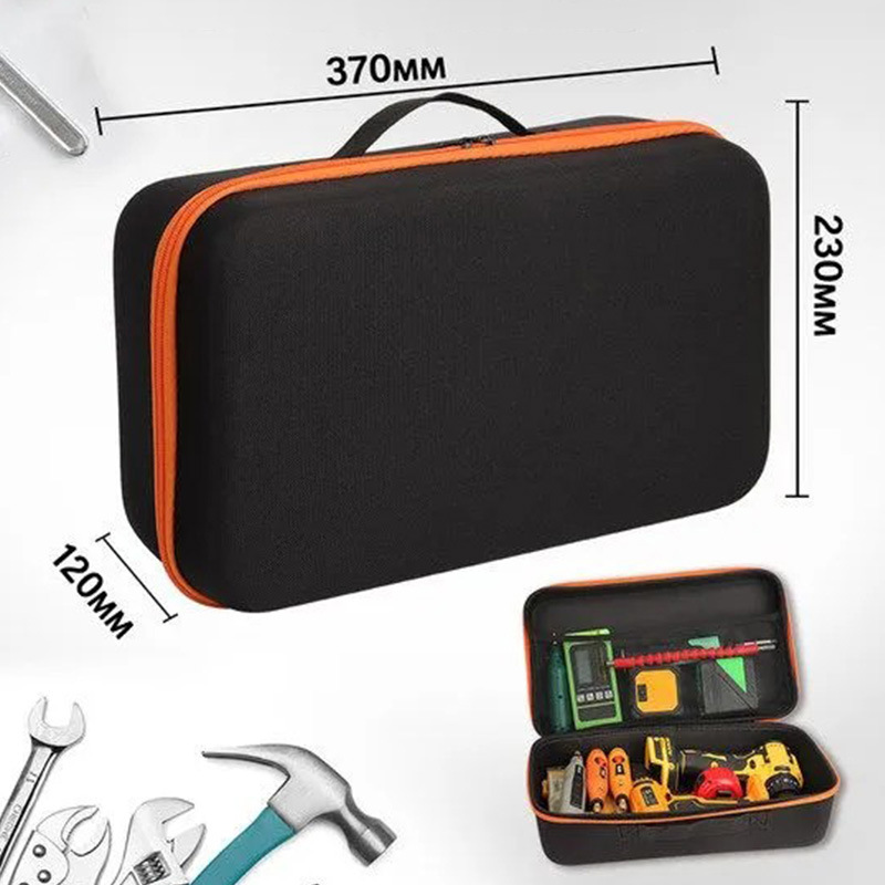 Kit de herramientas, amoladora eléctrica portátil pequeña, tela Oxford EVA, bolsa para taladro eléctrico, bolsa para amoladora eléctrica, bolsa de almacenamiento de tela Oxford