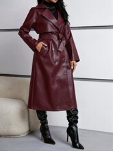 T 27983 Long Sleeve Double Breasted Coat Ůʿ�������� ר