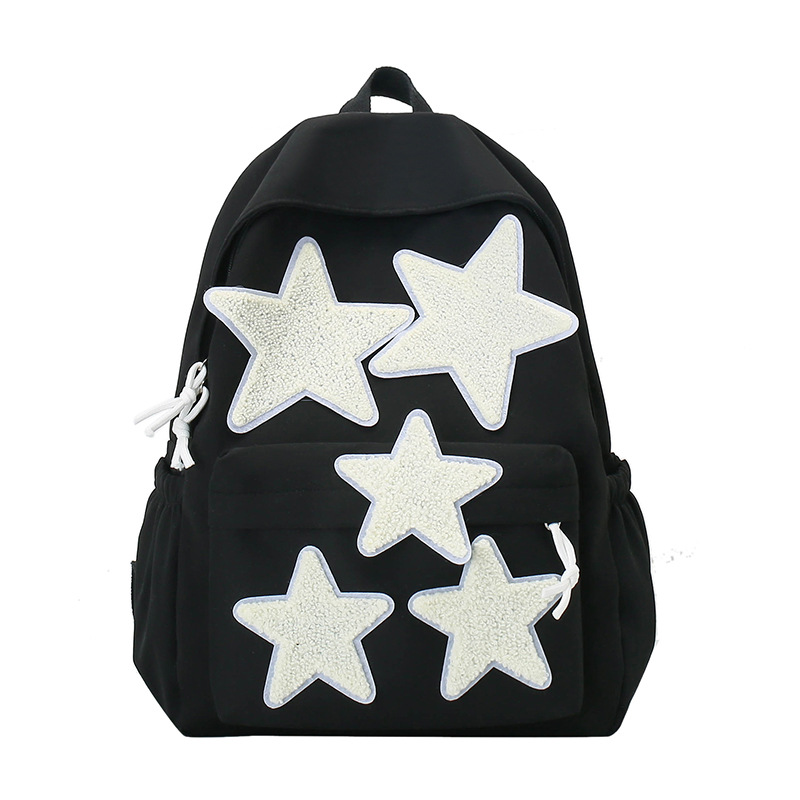 Mochila Escolar de Gran Capacidad para Estudiantes de Nylon Impermeable y Ultraligera para Educación Escolar