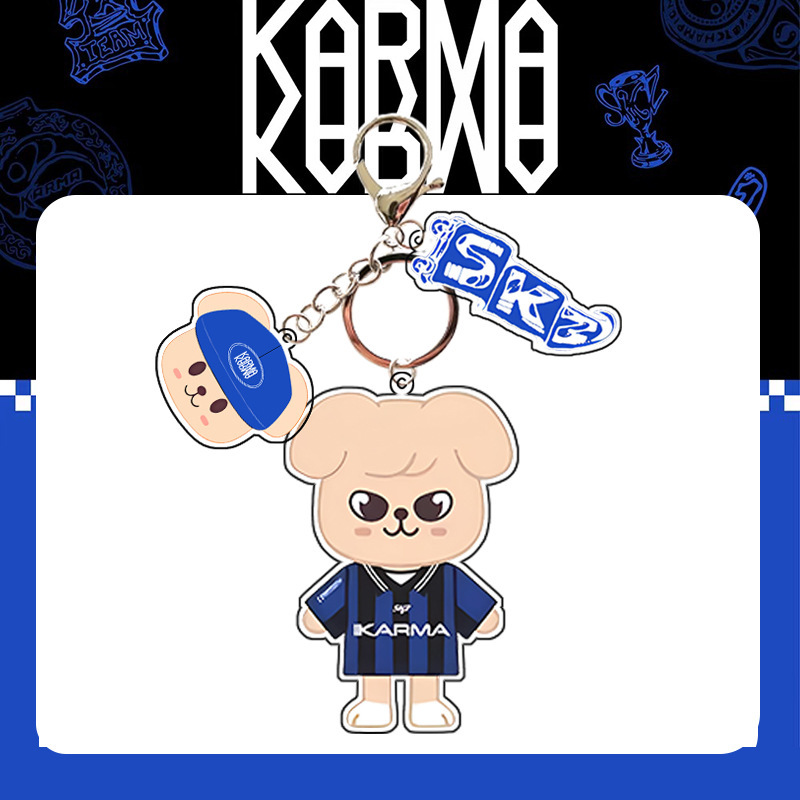 stray kids SKZ新专《KARMA》亚克力挂件 快闪周边黄铉辰李龙馥|undefined