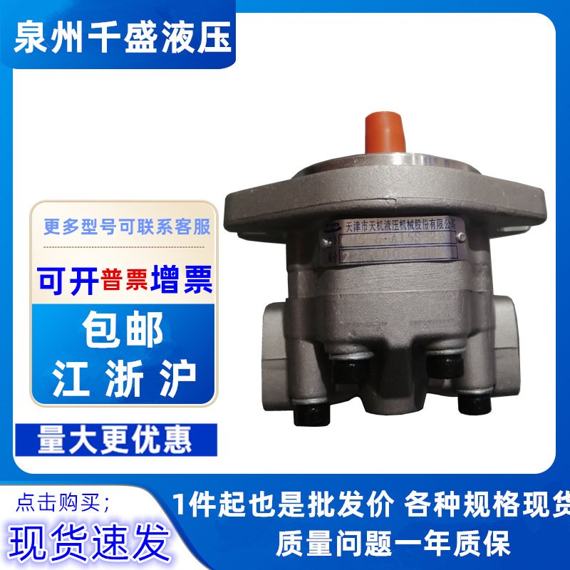 天津天机液压齿轮油泵G5-5 6 8 10 12 16 20 25 30-1E13F-20L现货