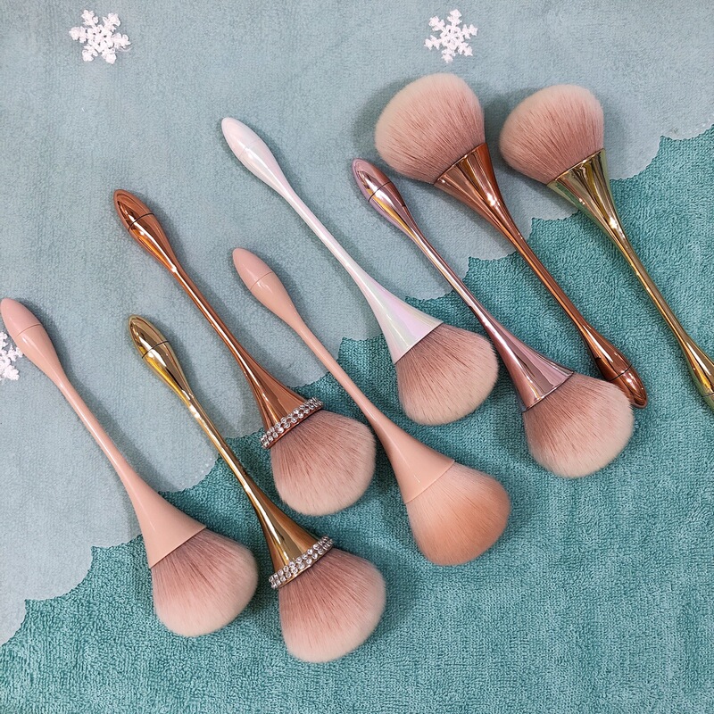 High-Quality Makeup Brush, Large Size, Small Waist Nail Dust Brush, Nail Brush, Loose Powder Brush, Blush Loose Powder Brush, Large Size