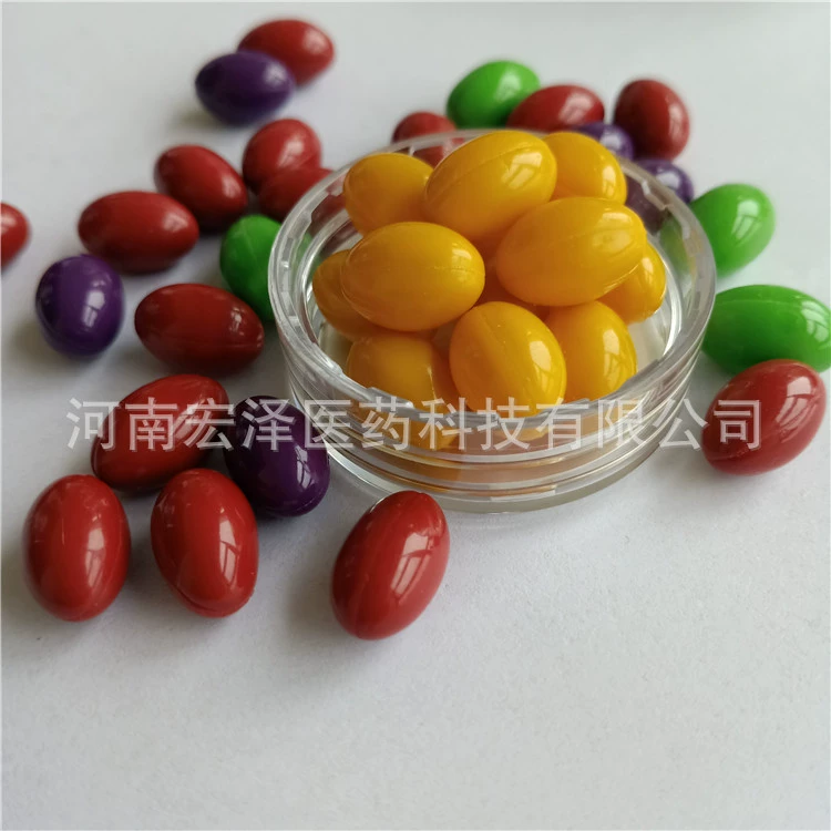 Vitamin C Capsule Vitamin 100 Pattipus protein nuclear small ball algae custom soft capsules OEM processing