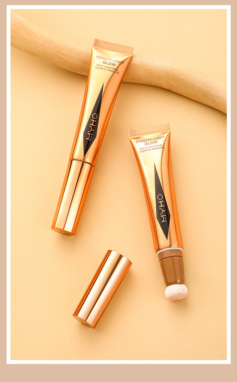 Stick illuminante multifunzionale per viso e naso, contouring e fard, penna per il trucco multiuso._voghion.com