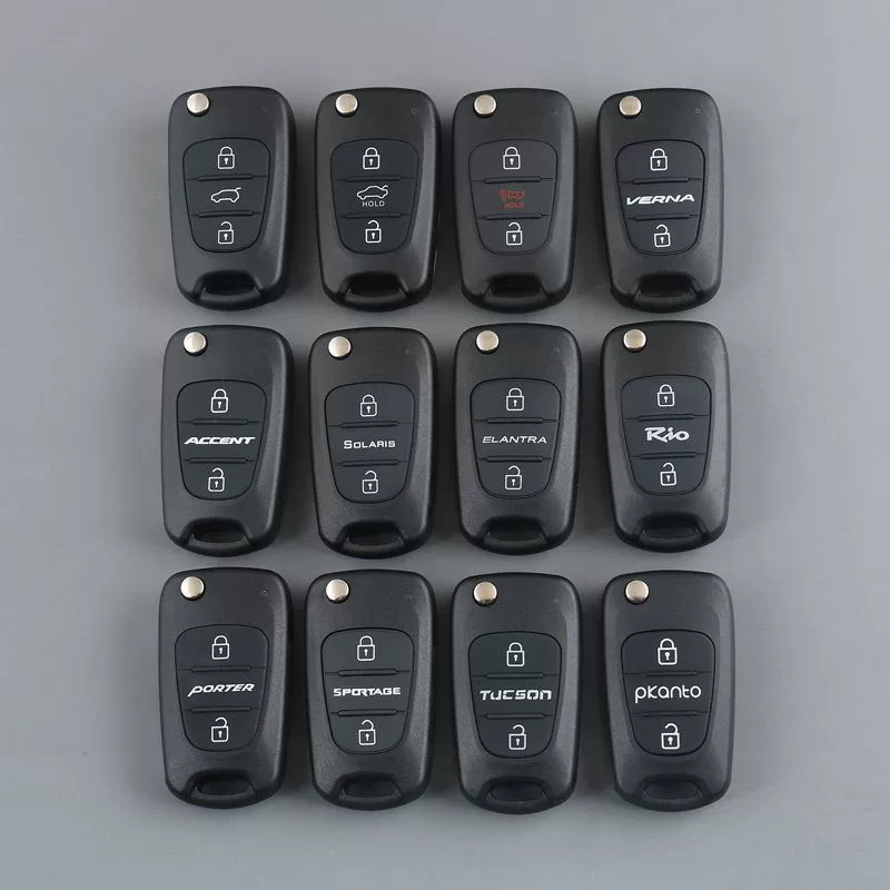Подходит для современного дистанционного управления Yuedong Rena Kia Lion Run Smart Run K2 Автомобильный складной ключ дистанционного управления Shell