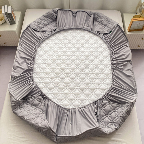 2024 New Waterproof Mattress Protector Waterproof Mattress Pad with Quilted Filling Anti-slip Bed Cover Bedroom Set