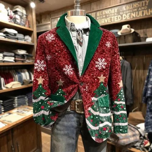 2025跨境新款西装外套    男装外套平驳领西装（280g灯芯绒白色）