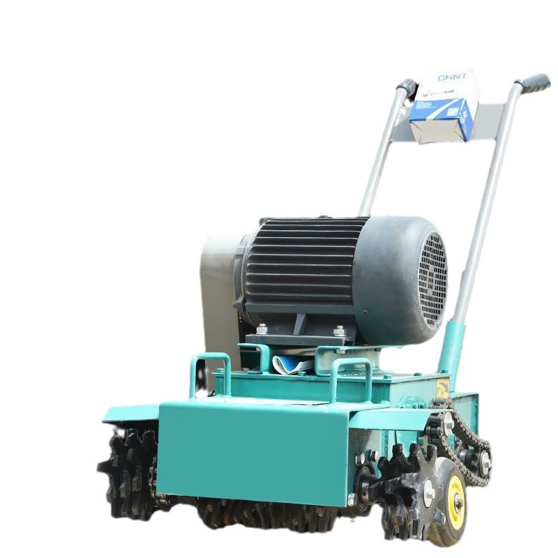 Limpieza de piso agarre mortero de cemento de ceniza excavadora de suelo limpiador de cenizas de concreto limpiador de escoria cuchilla de rodadura trasera